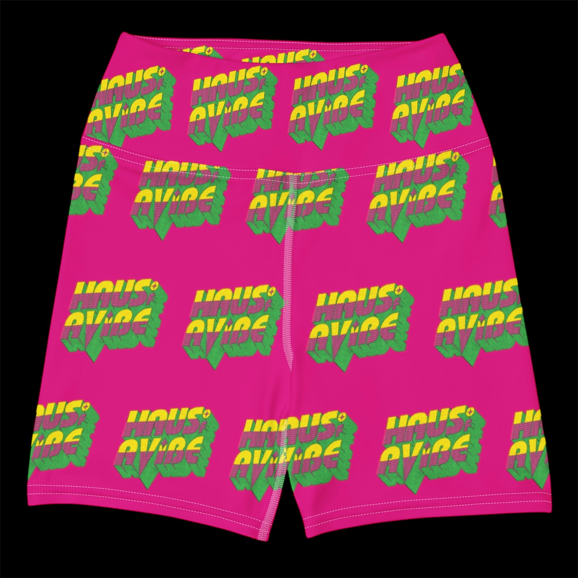 Pink HOA Yoga Shorts